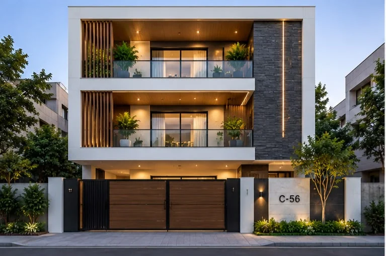 A Terragi builder floor in Gurugram